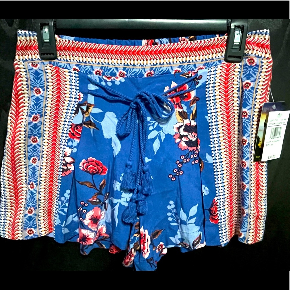 NWT Bebop Shorts Blue Medium